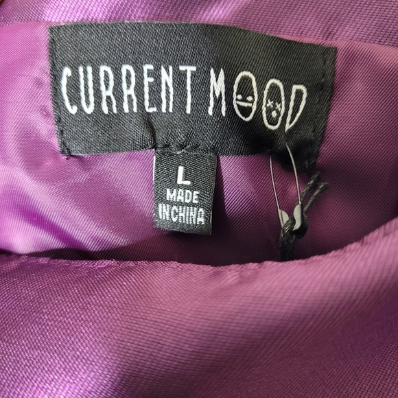 Current Mood Pixie Stardust Mini Dress In Purple Dolls Kill NWT L Whimsigoth - Picture 6 of 8